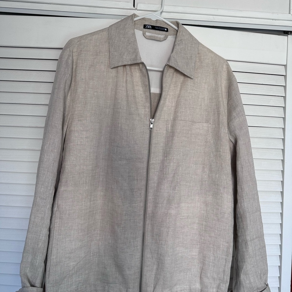 Zara Men's Linen Jacket